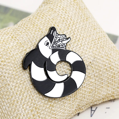 Fashion Snake Alloy Enamel Unisex Brooches