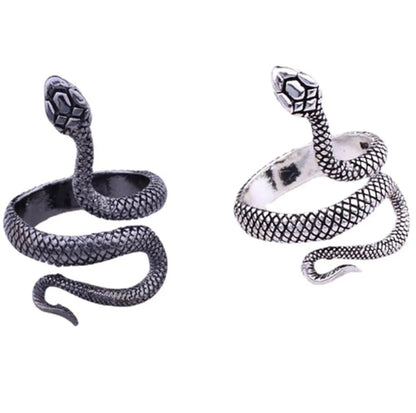 Fashion Snake Alloy Plating Unisex Rings 1 Piece