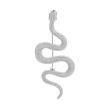 Fashion Snake Alloy Plating Women'S Brooches