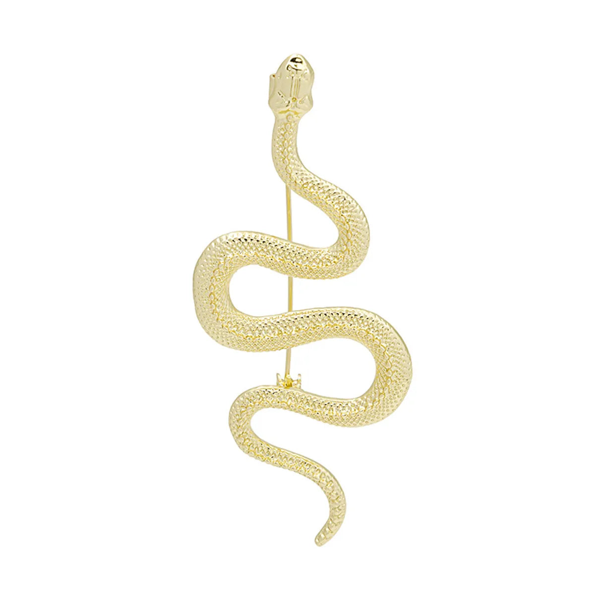 Fashion Snake Alloy Plating Women'S Brooches