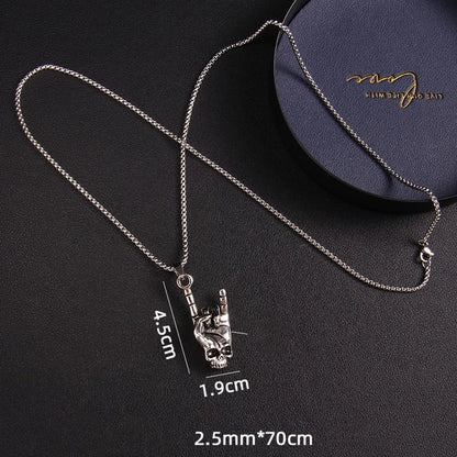 Fashion Snake Stainless Steel Plating Pendant Necklace 1 Piece