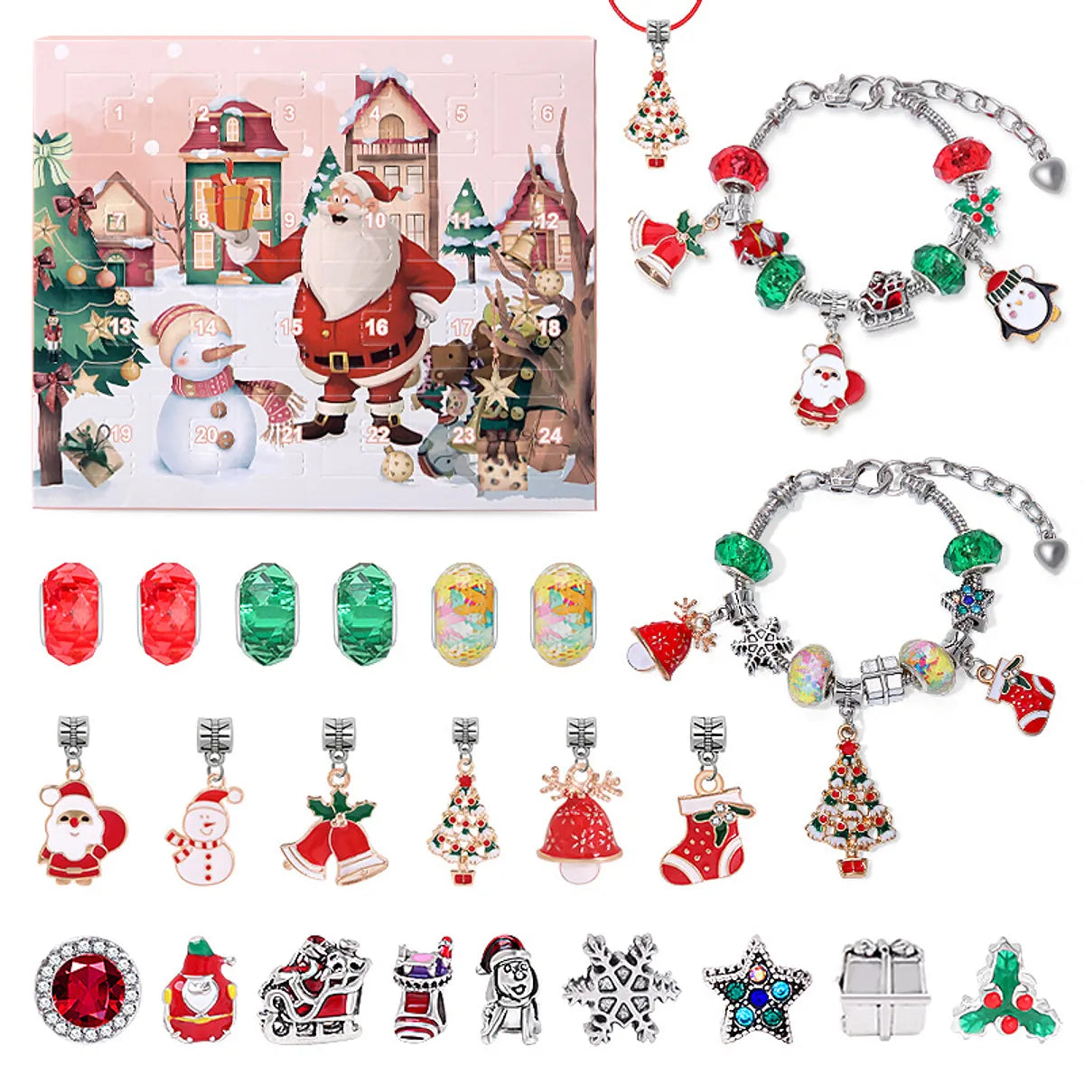 Fashion Snowflake Alloy Plating Kid'S Bracelets 1 Set