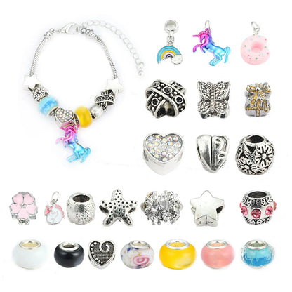 Fashion Snowflake Alloy Plating Kid'S Bracelets 1 Set