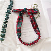 Fashion Snowflake Cloth Printing Hair Band