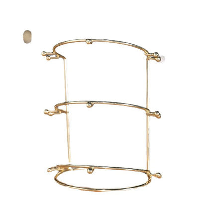 Fashion Solid Color Alloy Jewelry Rack 1 Piece