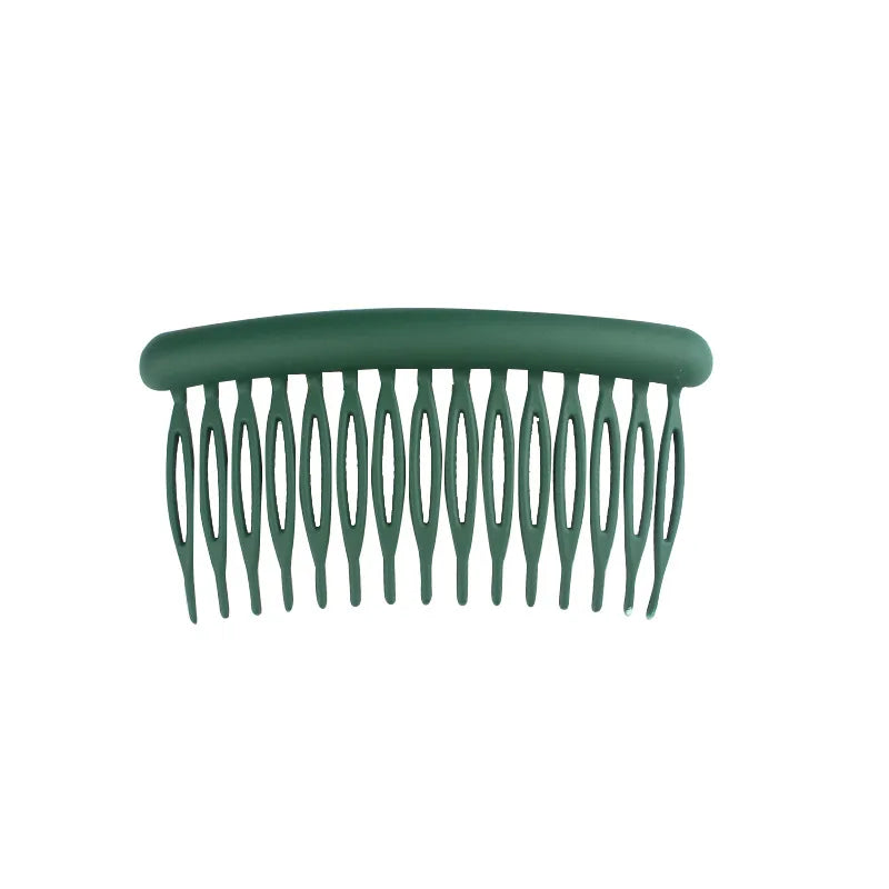 Fashion Solid Color Arylic Hollow Out Insert Comb 1 Piece