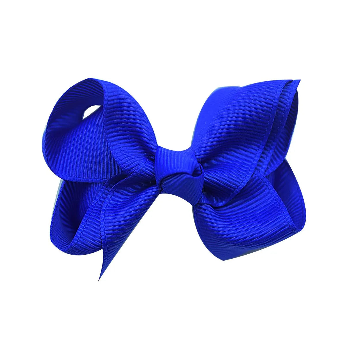 Fashion Solid Color Bow Knot Cloth Hair Clip 1 Piece