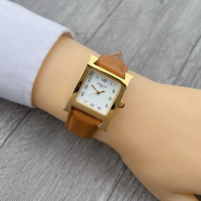 Fashion Solid Color Buckle Quartz Women'S Watches