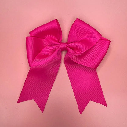 Fashion Solid Color Cloth Bowknot Hair Clip 1 Piece