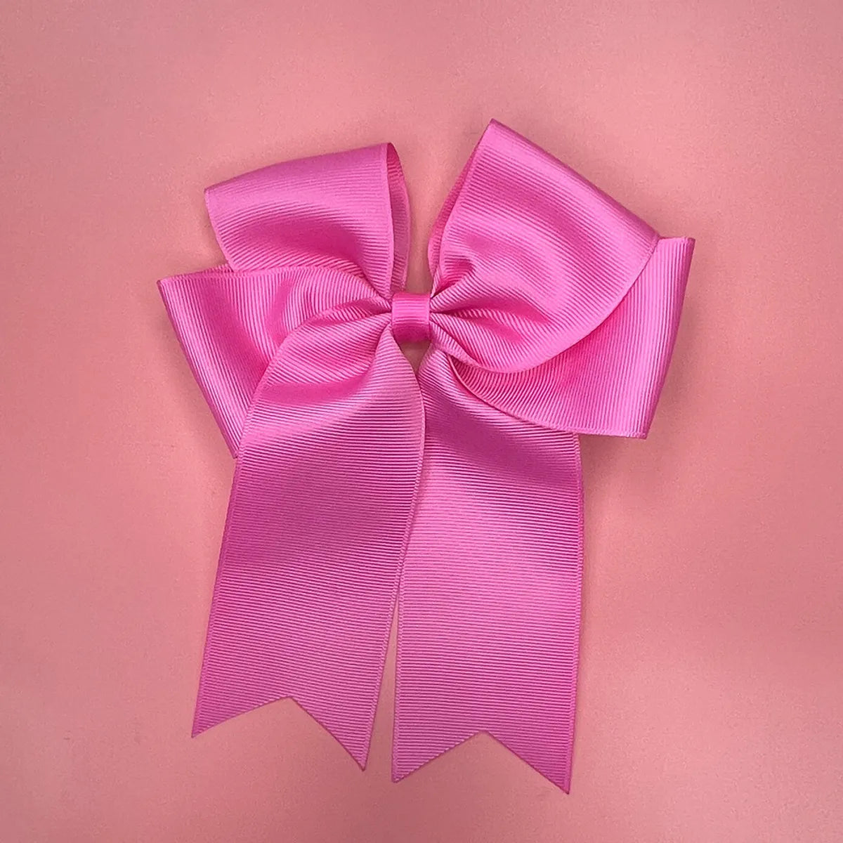 Fashion Solid Color Cloth Bowknot Hair Clip 1 Piece