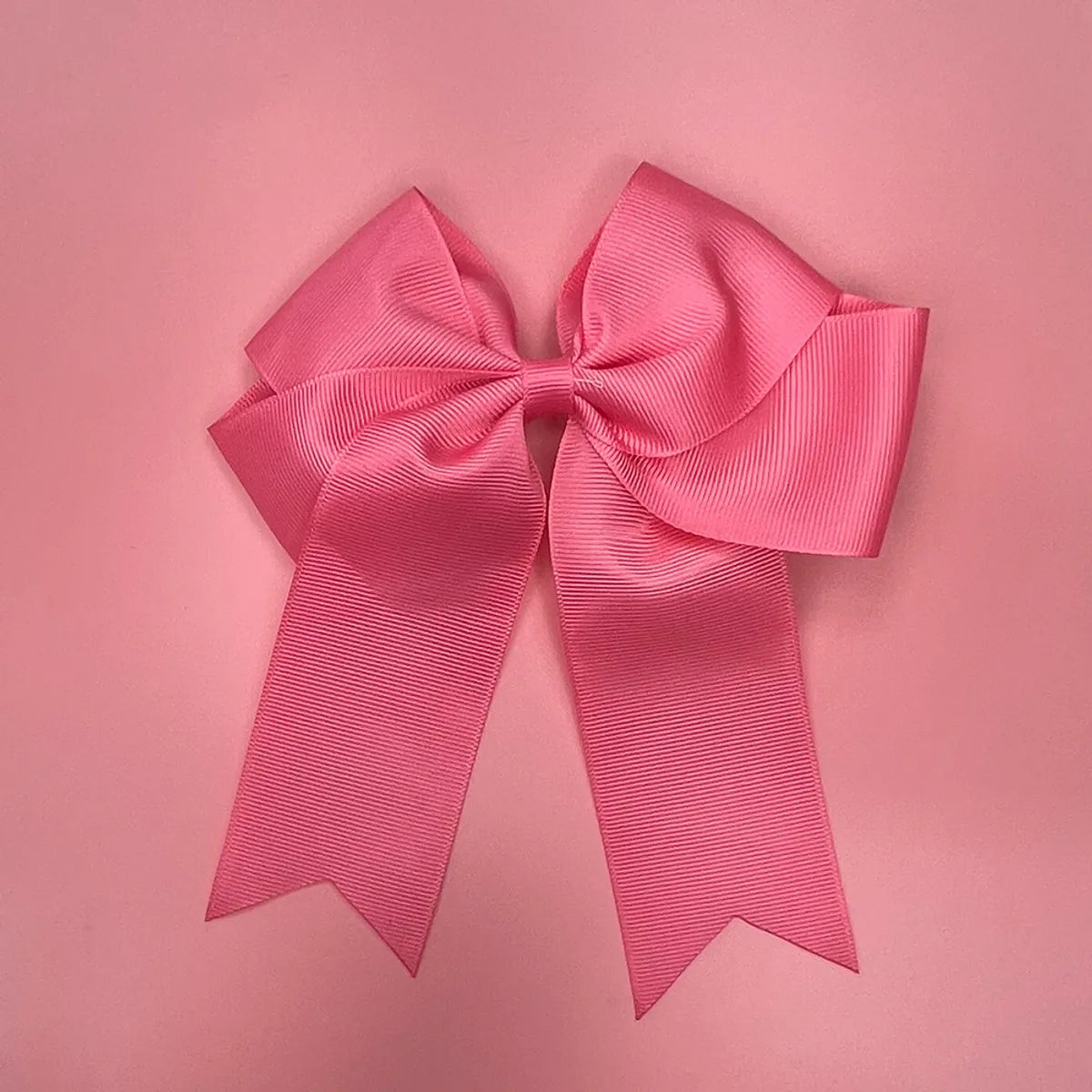 Fashion Solid Color Cloth Bowknot Hair Clip 1 Piece