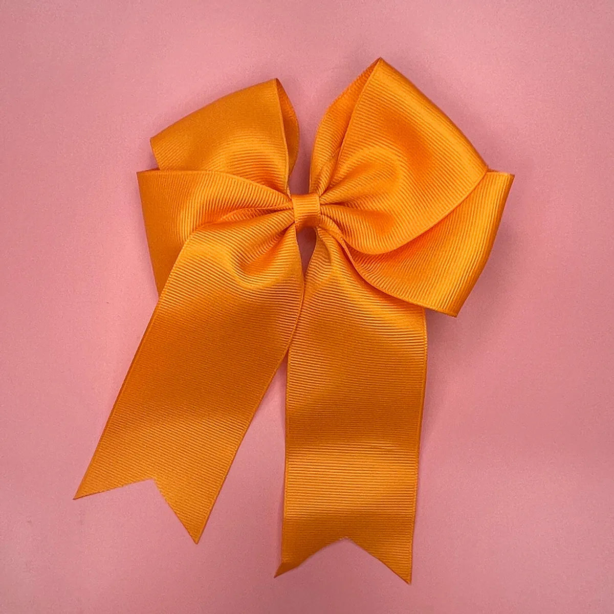 Fashion Solid Color Cloth Bowknot Hair Clip 1 Piece