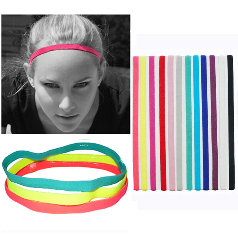 Fashion Solid Color Cloth Hair Band 1 Piece