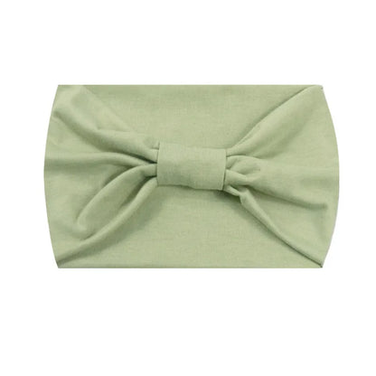 Fashion Solid Color Cloth Hair Band 1 Piece