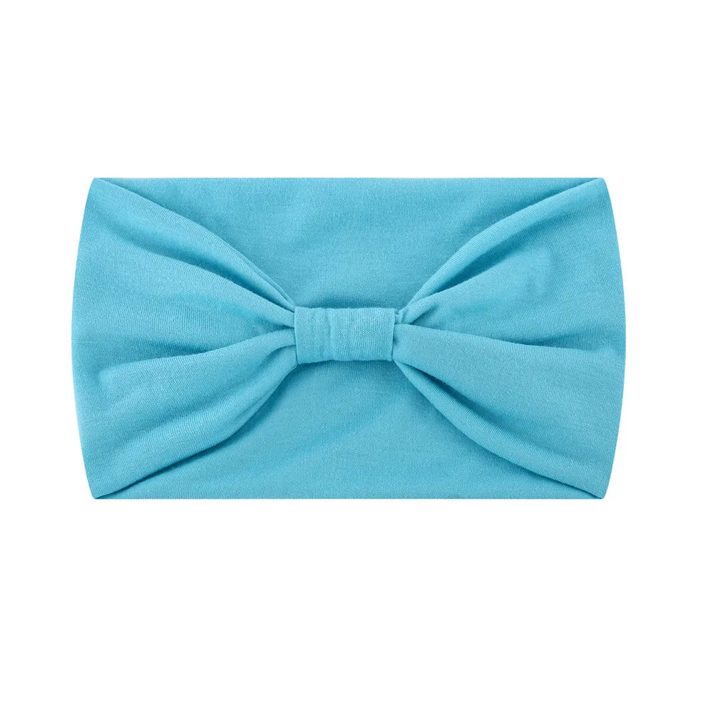 Fashion Solid Color Cloth Hair Band 1 Piece