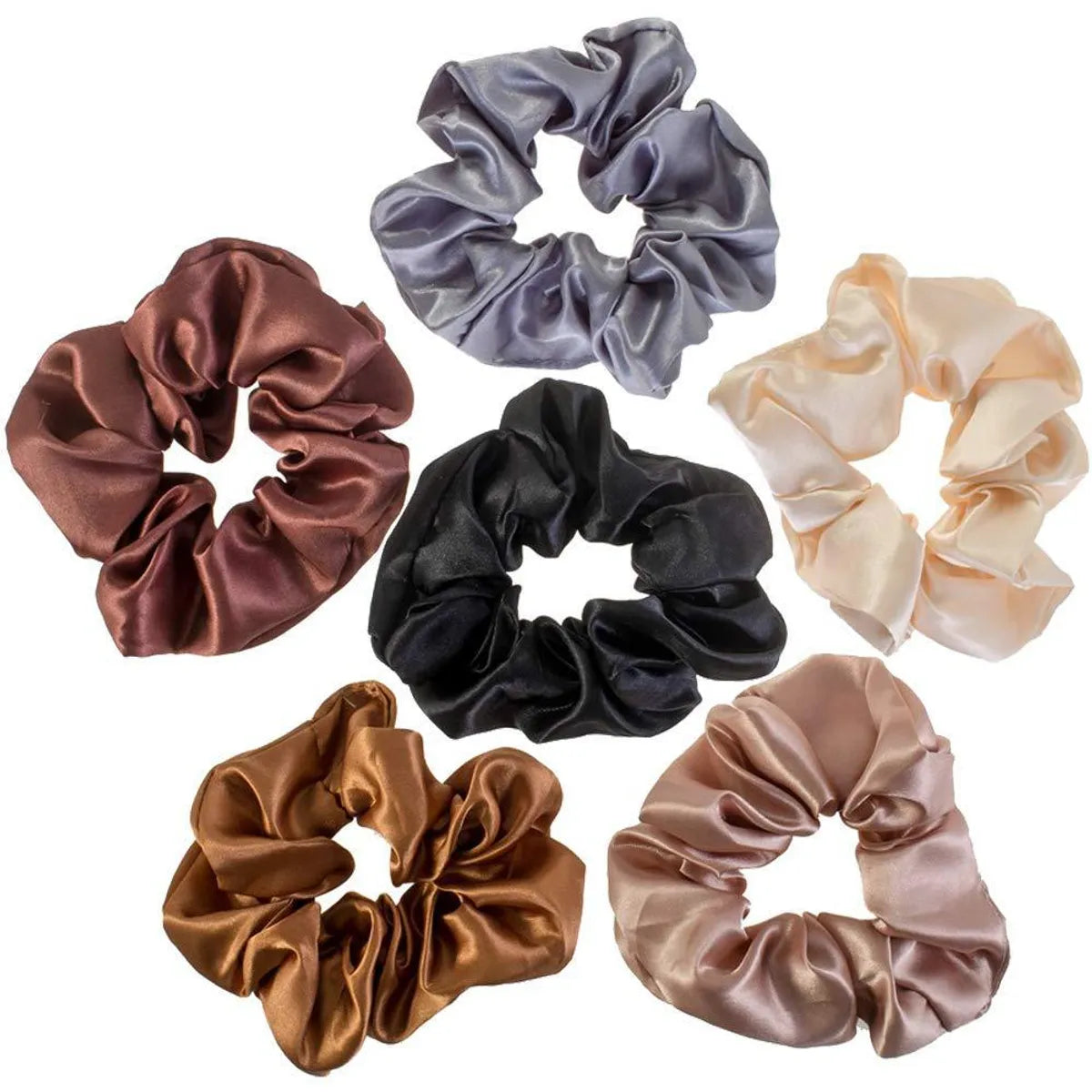 Fashion Solid Color Cloth Handmade Hair Band 1 Piece