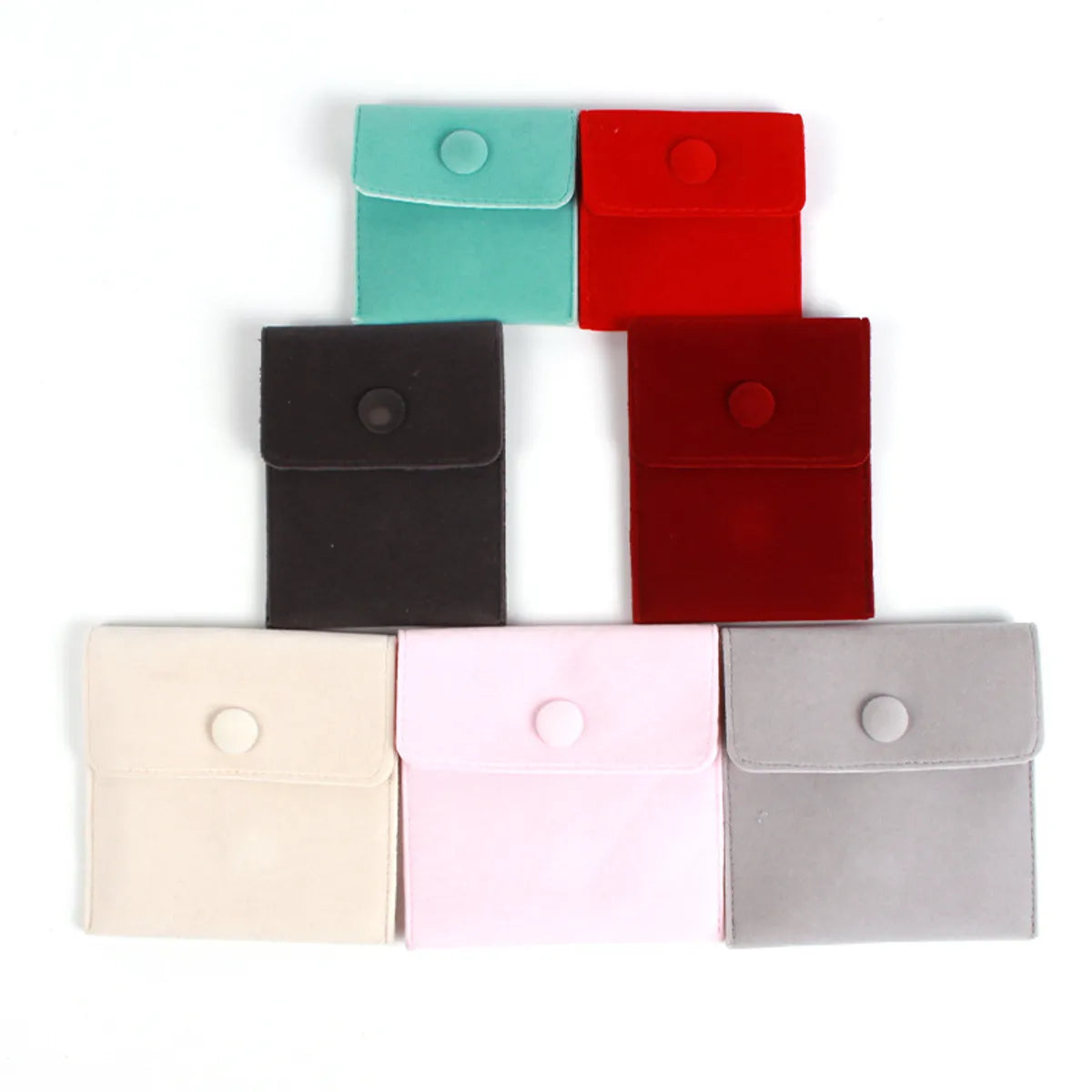 Fashion Solid Color Cloth Jewelry Packaging Bags