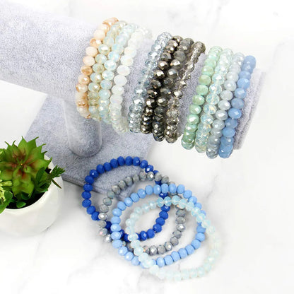 Fashion Solid Color Crystal Wholesale Bracelets