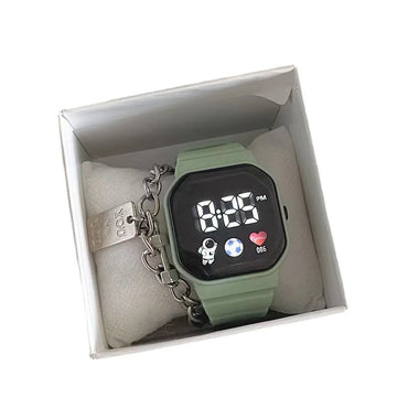 Fashion Solid Color Electronic Women'S Watches