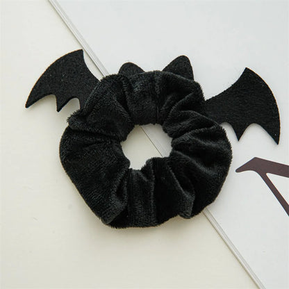 Fashion Solid Color Flannel Hair Tie