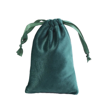 Fashion Solid Color Flannel Jewelry Packaging Bags