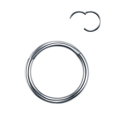 1 Piece Fashion Solid Color Plating Metal Nose Ring