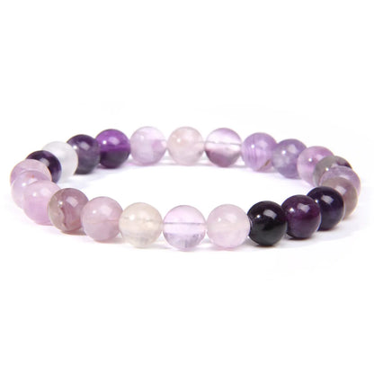 Fashion Solid Color Natural Stone Beaded Bracelets