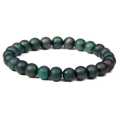 Fashion Solid Color Natural Stone Beaded Bracelets