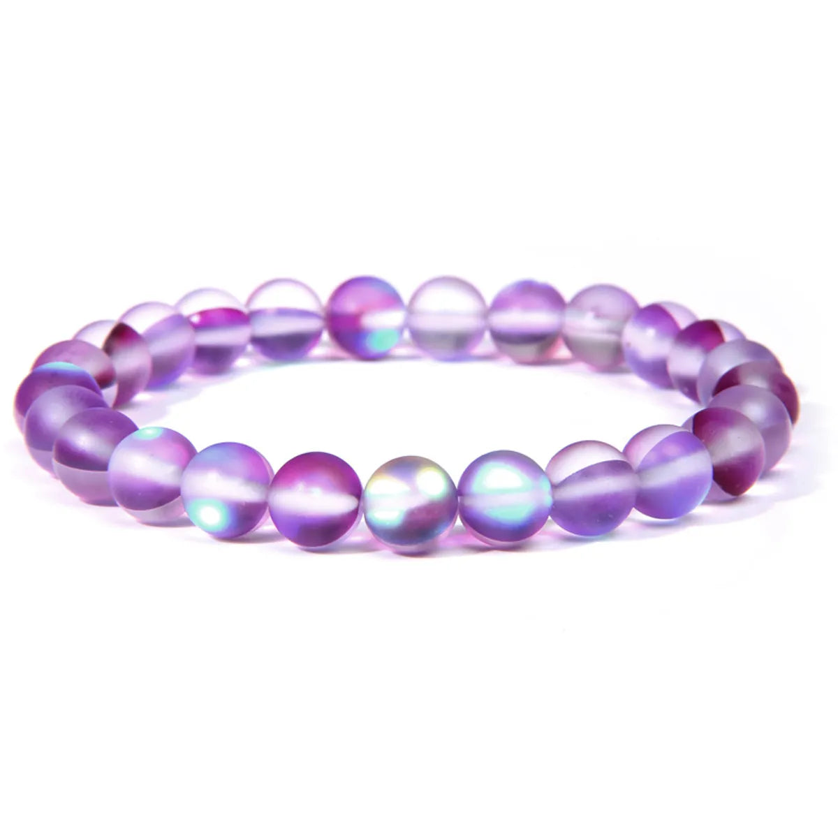 Fashion Solid Color Natural Stone Beaded Bracelets