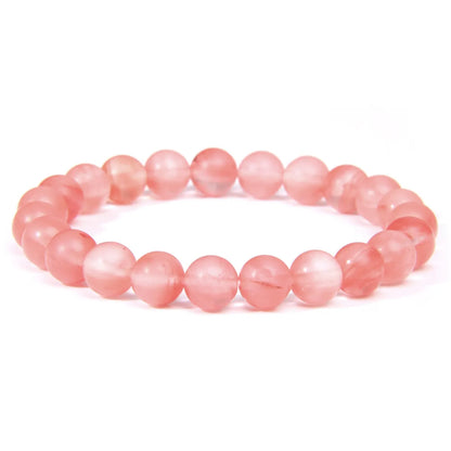 Fashion Solid Color Natural Stone Beaded Bracelets