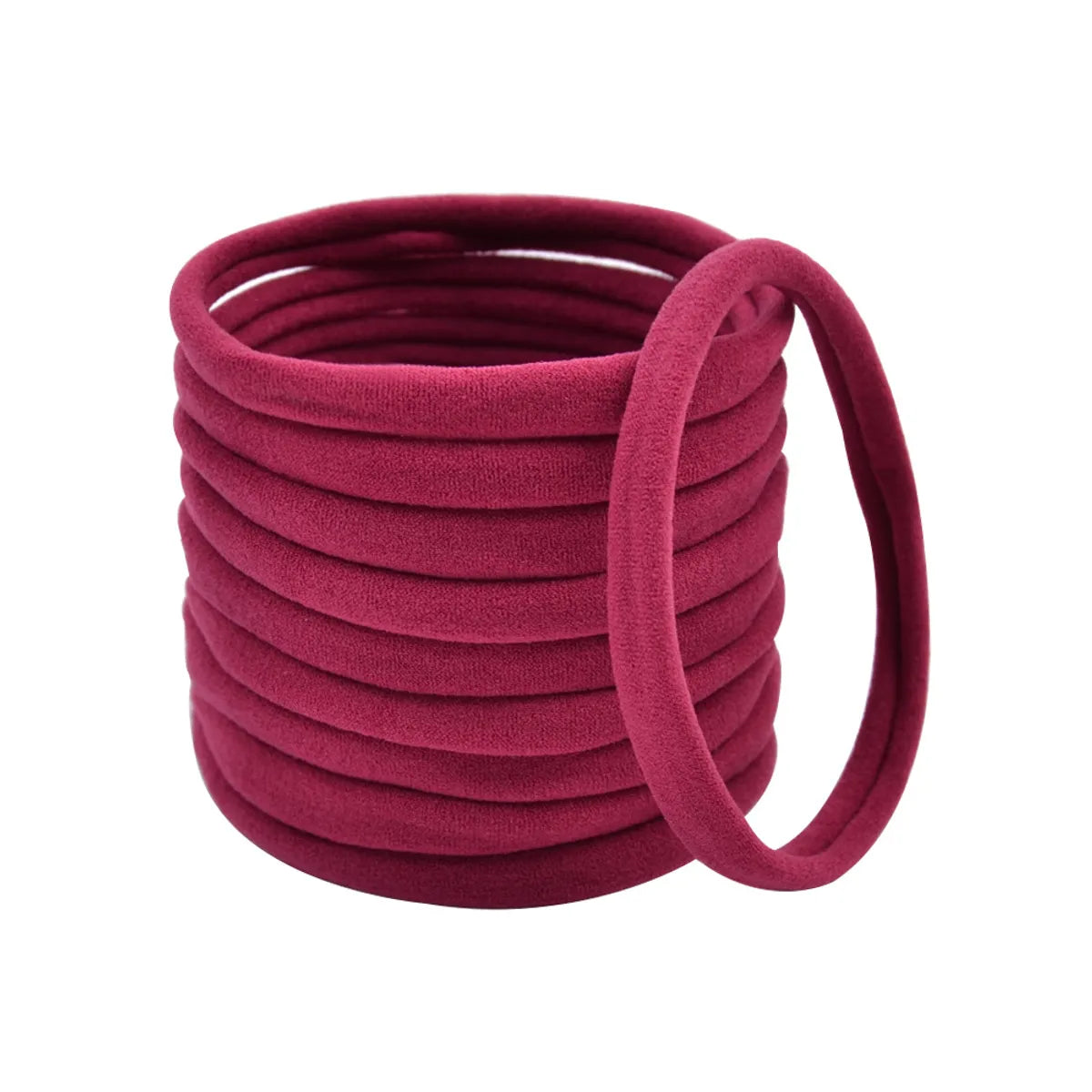 Fashion Solid Color Nylon Hair Tie 1 Piece