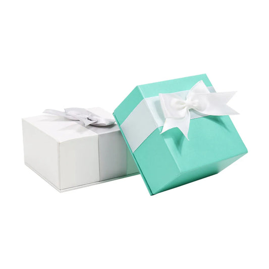 Fashion Solid Color Paper Jewelry Boxes 1 Piece