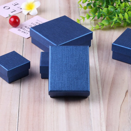 Fashion Solid Color Paper Jewelry Boxes 1 Piece