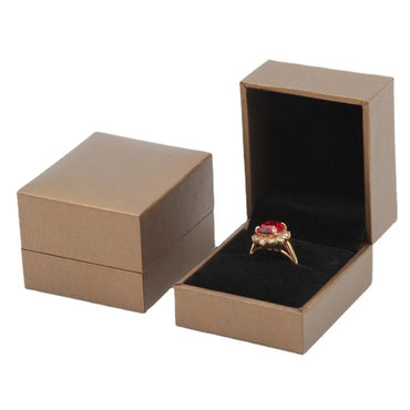 Fashion Solid Color Paper Jewelry Boxes