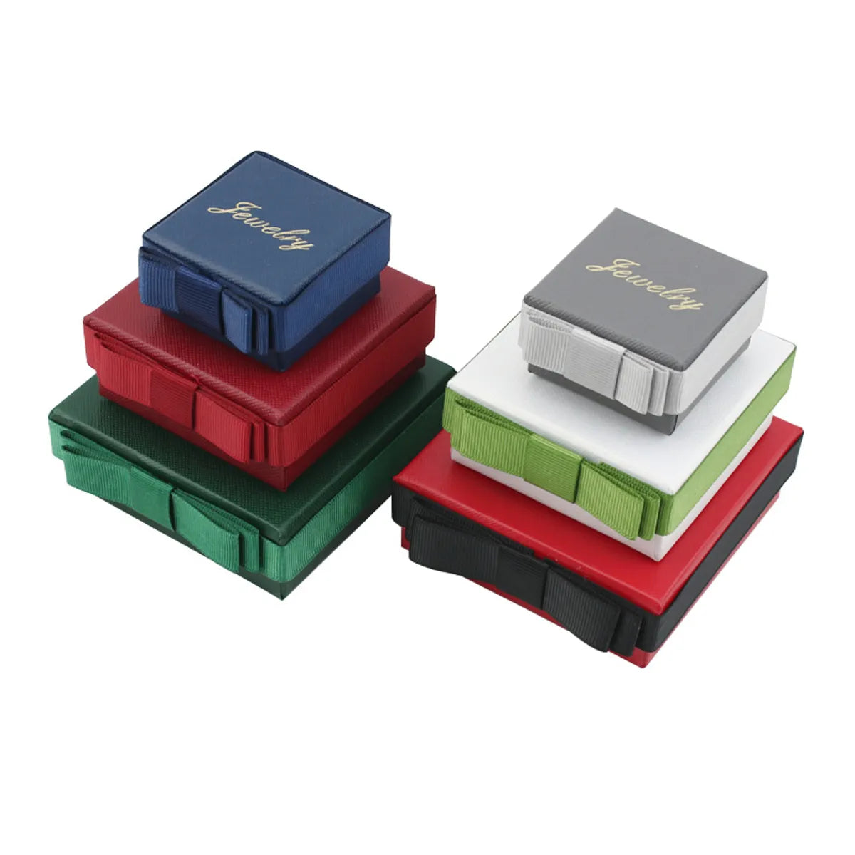 Fashion Solid Color Plastic Valentine'S Day Jewelry Boxes