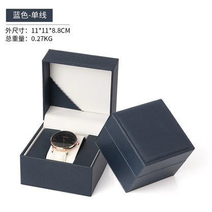 Fashion Solid Color Plastic Jewelry Boxes 1 Piece