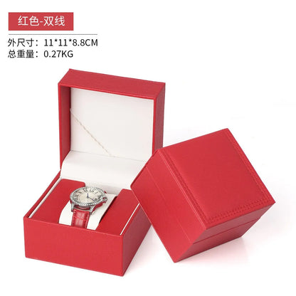 Fashion Solid Color Plastic Jewelry Boxes 1 Piece