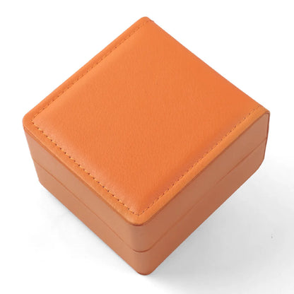 Fashion Solid Color Plastic Jewelry Boxes 1 Piece