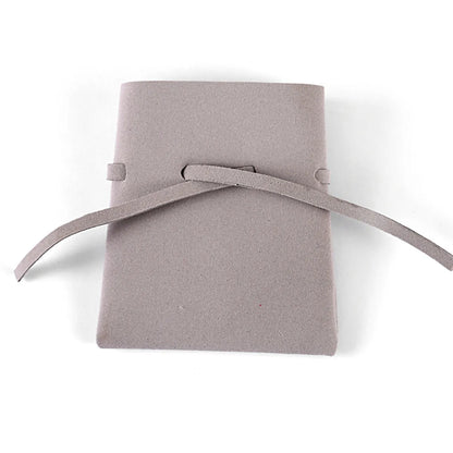 Fashion Solid Color Pu Jewelry Packaging Bags