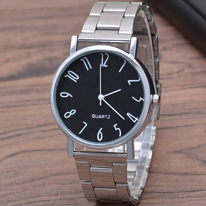 Fashion Solid Color Single Folding Buckle Quartz Men'S Watches