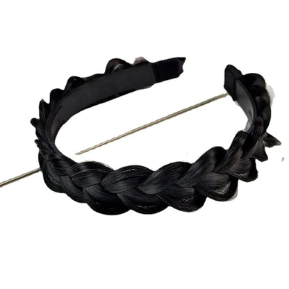 Fashion Solid Color Synthetics Hair Band 1 Piece