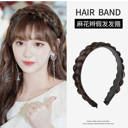 Fashion Solid Color Synthetics Hair Band 1 Piece