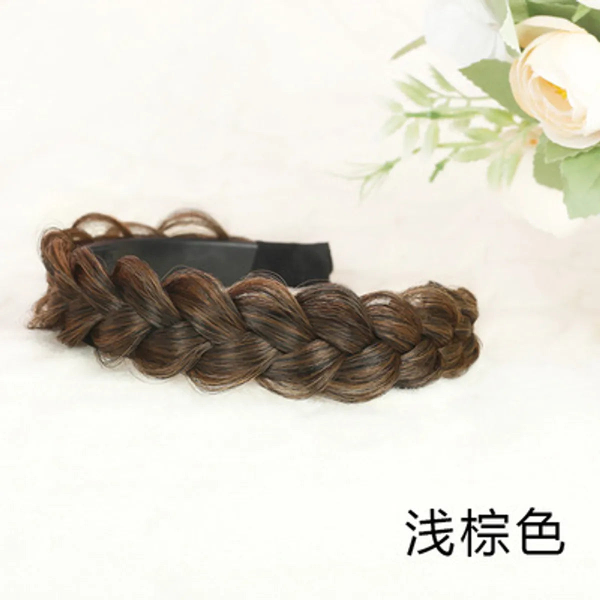 Fashion Solid Color Synthetics Hair Band 1 Piece