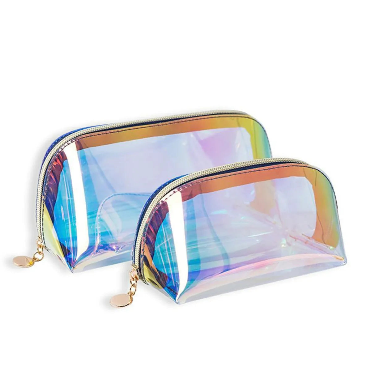 Fashion Solid Color Tpu Makeup Bags