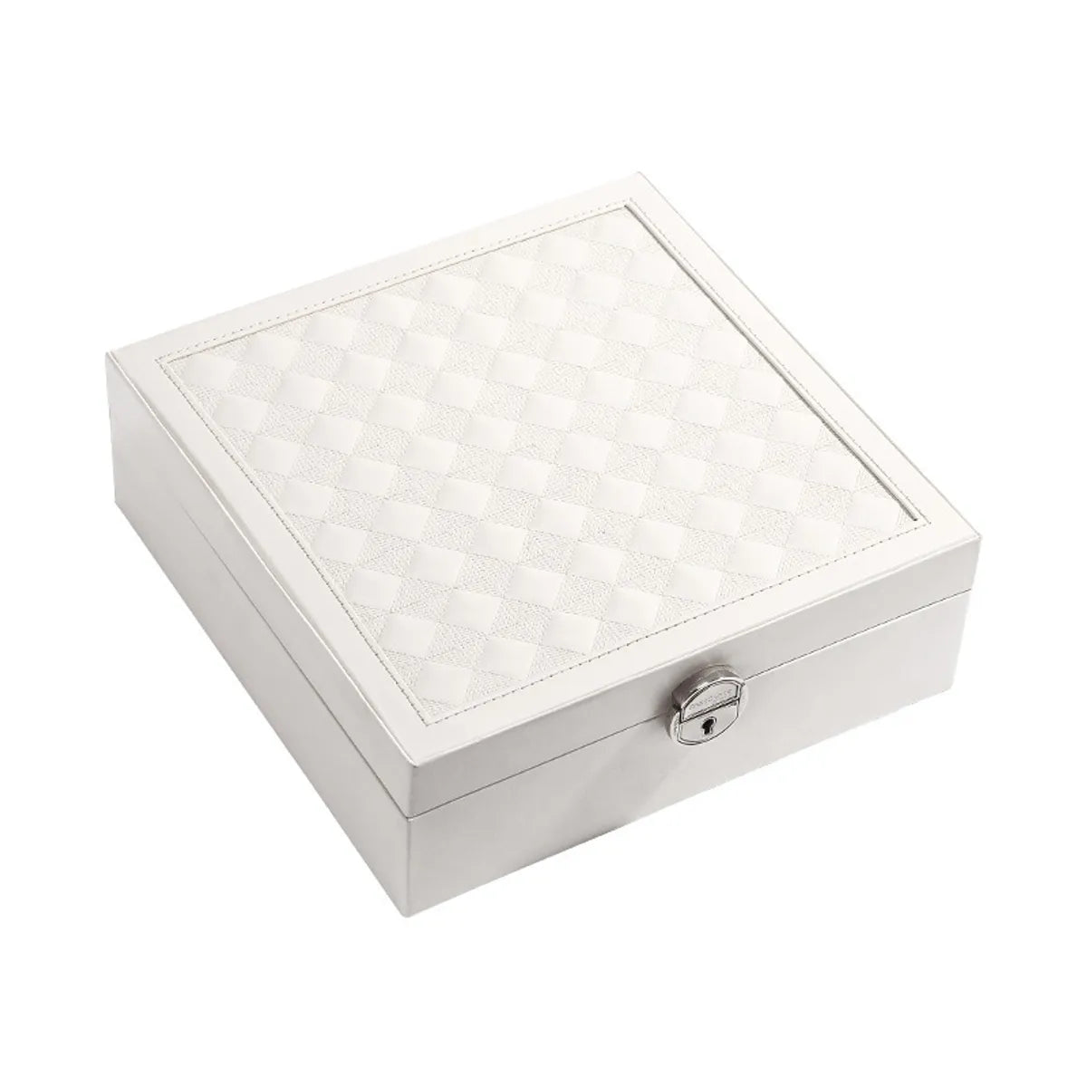 Fashion Square Pu Leather Jewelry Boxes