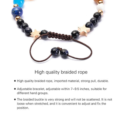 Fashion Star Natural Stone Handmade Bracelets 1 Piece