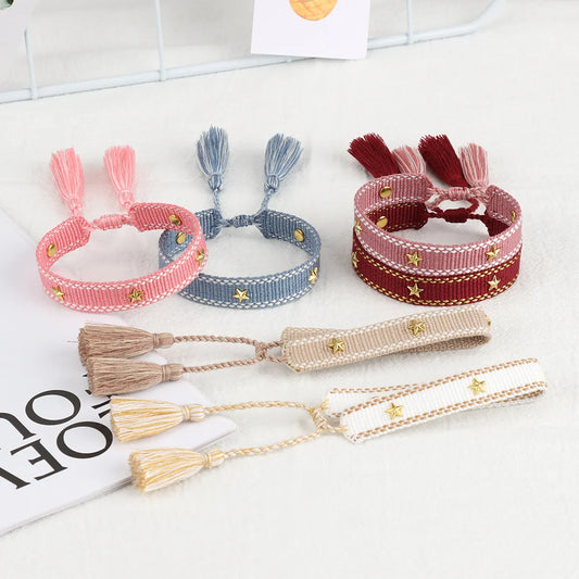 Fashion Star Polyester Knitting Women's Bracelets