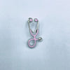 Fashion Stethoscope Alloy Enamel Unisex Brooches