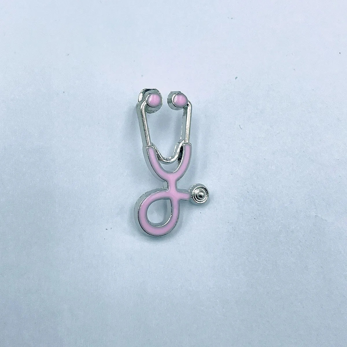 Fashion Stethoscope Alloy Enamel Unisex Brooches