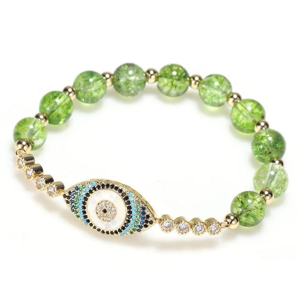 Fashion Temperament Olivine Zircon Bracelet Wholesale